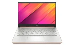 Dotykowy laptop HP 14-dq0713ds / 7Y705UA / Intel N4120 / 8GB / 64GB eMMC / HD / Dotyk / Win 11 / Różowy