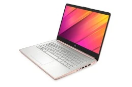 Dotykowy laptop HP 14-dq0713ds / 7Y705UA / Intel N4120 / 8GB / 64GB eMMC / HD / Dotyk / Win 11 / Różowy