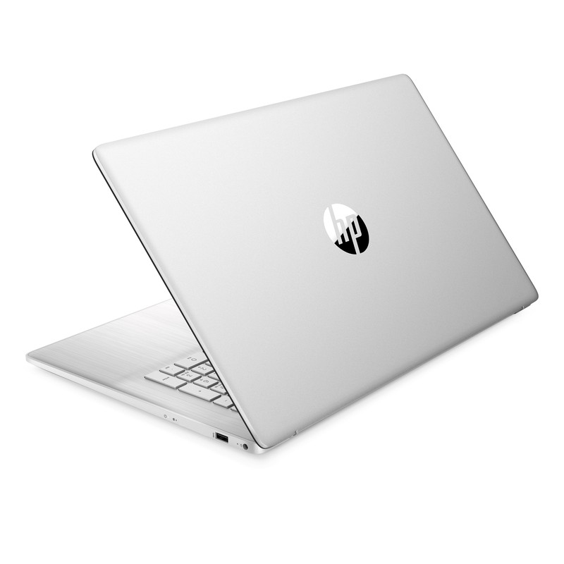 Laptop do biura HP 17-cp2001ca / 7G062UA / AMD Radeon 3 / 8GB / SSD 1TB / Radeon / FullHD / Win 11 / Srebrny