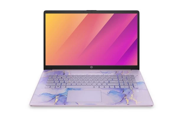 Lawendowy Laptop HP 17-cp3904ds / 8B2N0UA / AMD Ryzen 5 / 8GB / SSD 256GB / Radeon / HD+ / Dotyk / Win 11