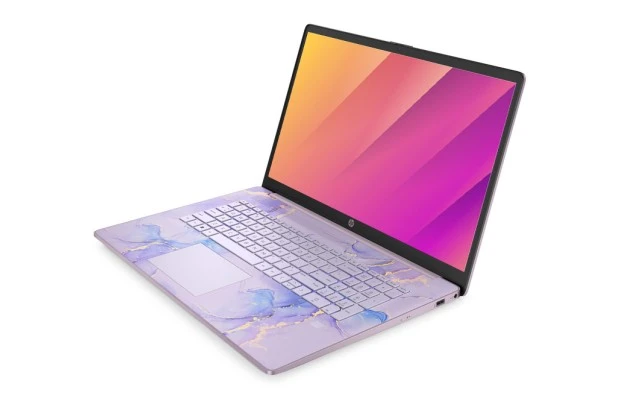 Lawendowy Laptop HP 17-cp3904ds / 8B2N0UA / AMD Ryzen 5 / 8GB / SSD 256GB / Radeon / HD+ / Dotyk / Win 11