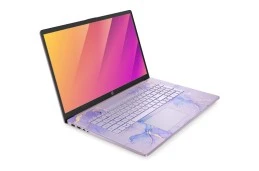 Lawendowy Laptop HP 17-cp3904ds / 8B2N0UA / AMD Ryzen 5 / 16GB / SSD 512GB / Radeon / HD+ / Dotyk / Win 11