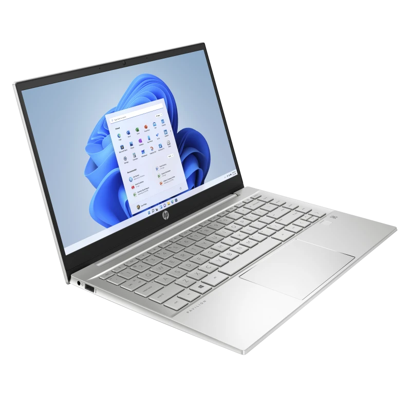 Laptop HP Pavilion 14-ec0304nw / 4H3J1EA / AMD Ryzen 7 / 16GB / 512GB SSD / GeForce MX 450 / FullHD / Win 11 / Srebrny