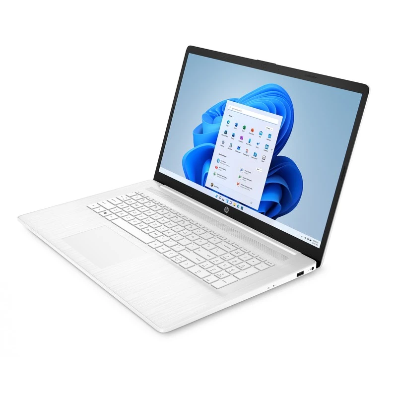 Laptop do biura HP 17-cp2010ca / 7E326UA / AMD Ryzen 3 / 8GB / SSD 1TB / Radeon / FullHD / Win 11 / Srebrny