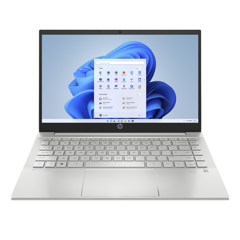 Laptop HP Pavilion 14-ec0204nw / 4H3S8EA / AMD Ryzen 5 / 8GB / 512GB SSD / GeForce MX 450 / FullHD / Win 11 / Srebrny