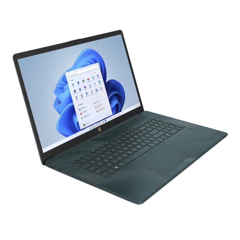 Laptop HP 17-CP2008ds / 7K047UA / AMD Ryzen 3 / 8GB / SSD 1TB / AMD Radeon / HD+ / Dotyk / Win 11 / Zielony