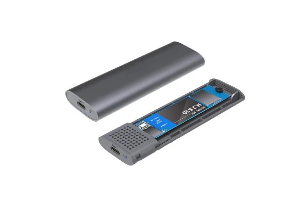 Obudowa dysku MAIWO M.2 PCIe NVMe/SATA USB-C (K1689)