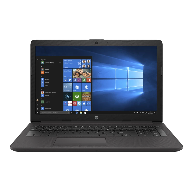 OUTLET Laptop HP 250 G7 / 6BP90EA / Intel i5 / 8GB / HDD 500GB / Intel HD / HD / DVD / Win 11 Pro / Czarny
