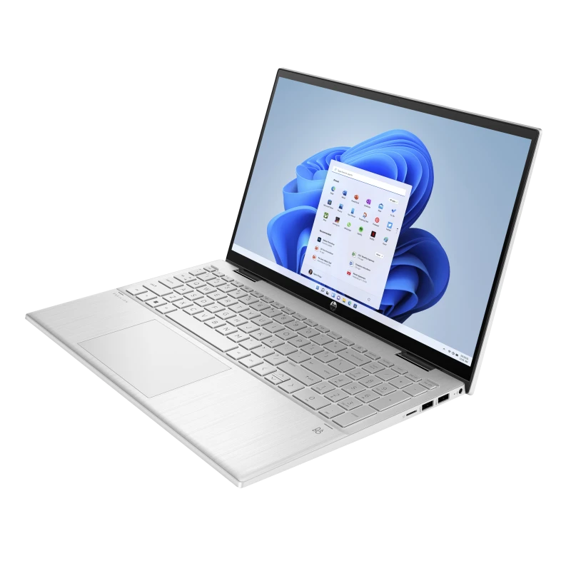 Laptop 2w1 HP Pavilion x360 15-er0201nw / 4J9L6EA / Intel Core i5 / 8GB / 512GB SSD / Intel Xe / FullHD / Win 11 / Srebrny