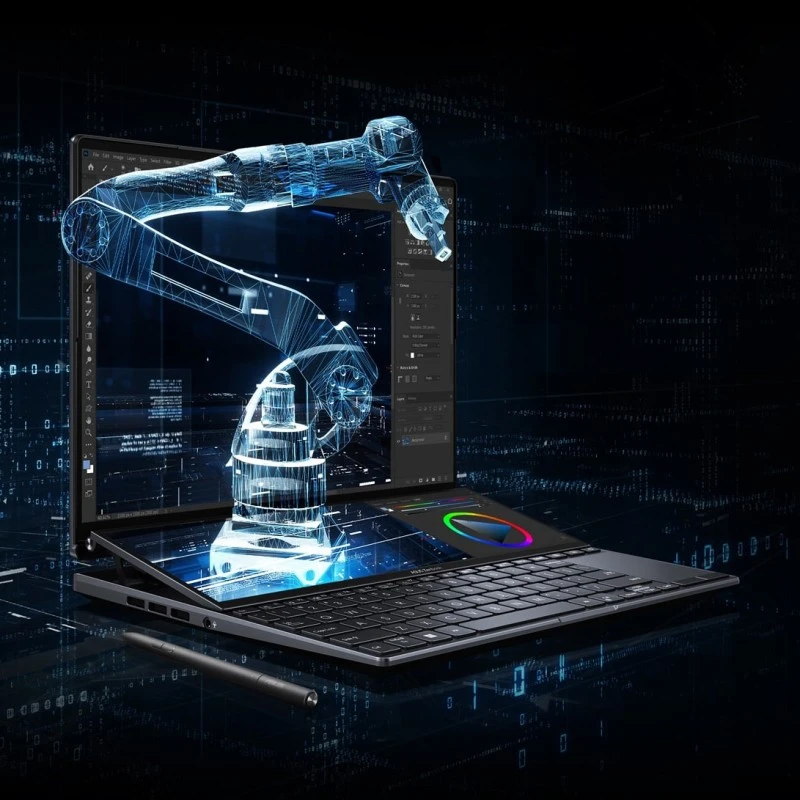 Laptop Asus ZenBook PRO 14 / UX8402VU-AS96T / Intel i9-13 / 32GB / SSD 1TB / Nvidia RTX 4050T / Dotyk / OLED / Win 11