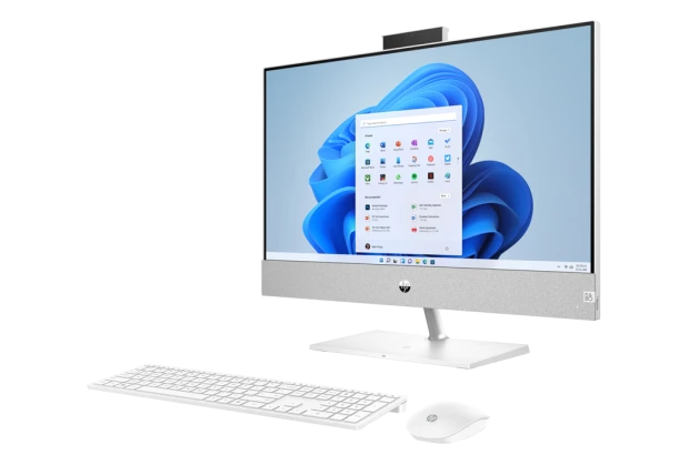 Komputer All in One HP Pavilion 24-ca2701ng / 7N3P9EA / Intel i7-13 / 16GB / SSD 512GB / Intel UHD / FullHD / Win 11 / Biały