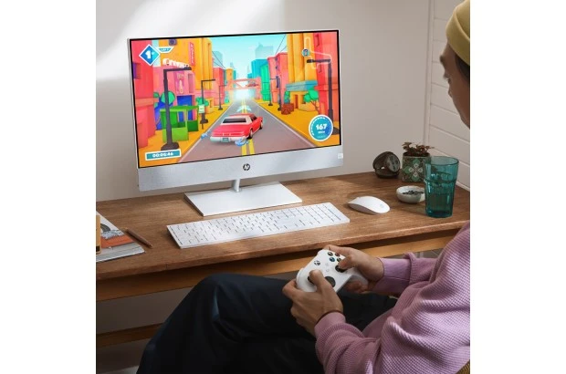 Komputer All in One HP Pavilion 24-ca2701ng / 7N3P9EA / Intel i7-13 / 32GB / SSD 1TB / Intel UHD / FullHD / Win 11 / Biały