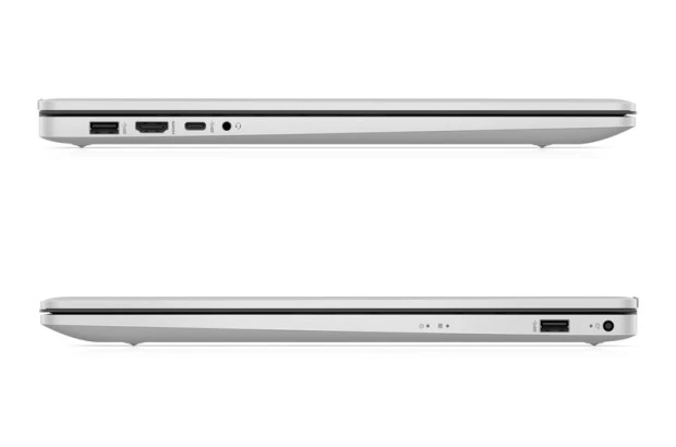 Laptop do pracy HP 17-cp3007ca / 7X639UA / AMD Ryzen 5 / 32GB / SSD 1TB / Radeon / FullHD / Win 11 / Srebrny