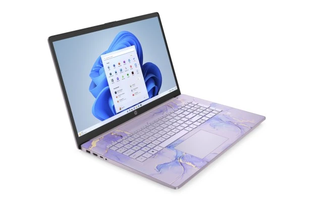 Laptop HP 17-CN3624 / 8N1X2UA / Intel N200 / 32GB / SSD 1TB / Intel UHD / HD+ / Dotyk / Win 11 / Fioletowy