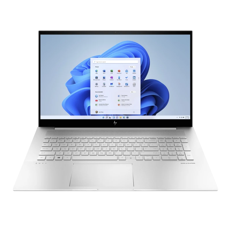 Laptop HP Envy 17-ch0220nd / 402K9EA / Intel Core i7 / 16GB / SSD 512GB / Intel Xe / FullHD / Win 11 / Srebrny