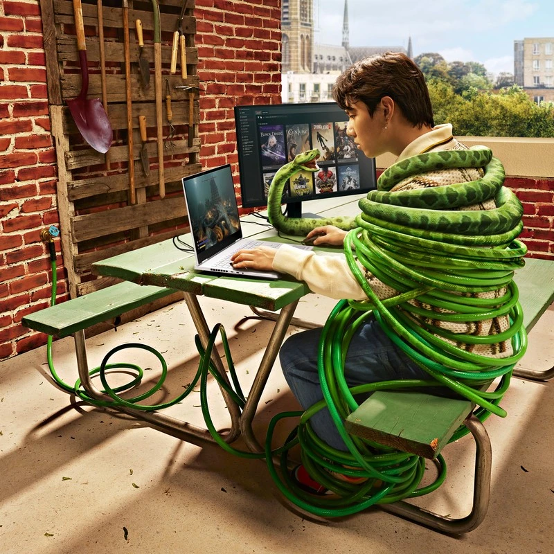 Gamingowy Laptop HP OMEN TRANSCEND 16T-U000 / A25A0U8 / Intel i7-13 / 16GB / SSD 1TB / RTX 4050 / WUXGA / 165Hz / Win 11 / Biały