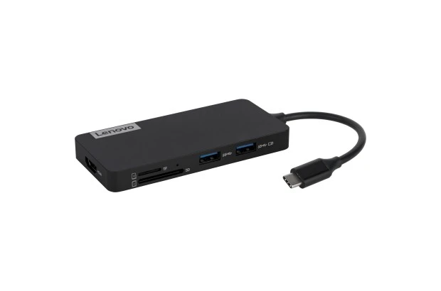 Lenovo 7-in-1 HUB USB-C do HDMI, USB-A, TF SD, USB-C power pass-through