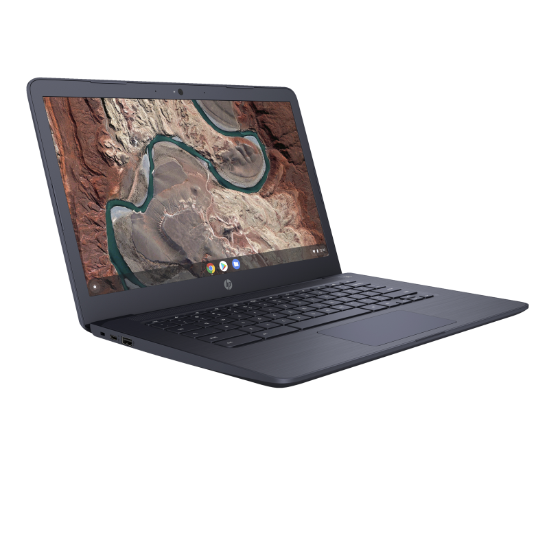 Laptop HP ChromeBook 14-db0000na / 5SX33EA / AMD A4 / 4GB / eMMC 32GB / AMD Radeon / HD / Chrome OS / Niebieski