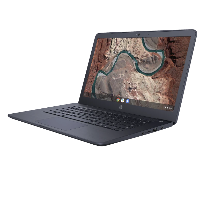 Laptop HP ChromeBook 14-db0000na / 5SX33EA / AMD A4 / 4GB / eMMC 32GB / AMD Radeon / HD / Chrome OS / Niebieski