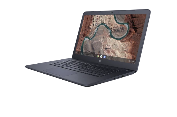 Laptop HP ChromeBook 14-db0000na / 5SX33EA / AMD A4 / 4GB / eMMC 32GB / AMD Radeon / HD / Chrome OS / Niebieski