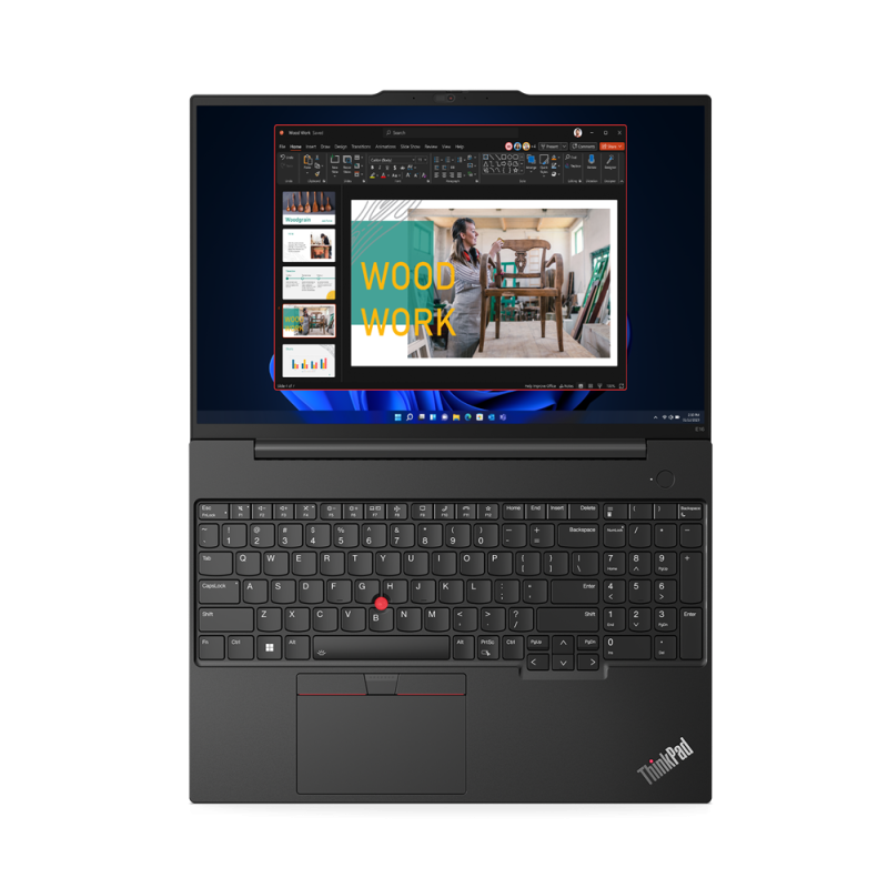 Laptop Biznesowy Lenovo ThinkPad E16 G1 / 21JNX004US / Intel i5-13 / 16GB / SSD 256GB / WUXGA / Win11 Pro