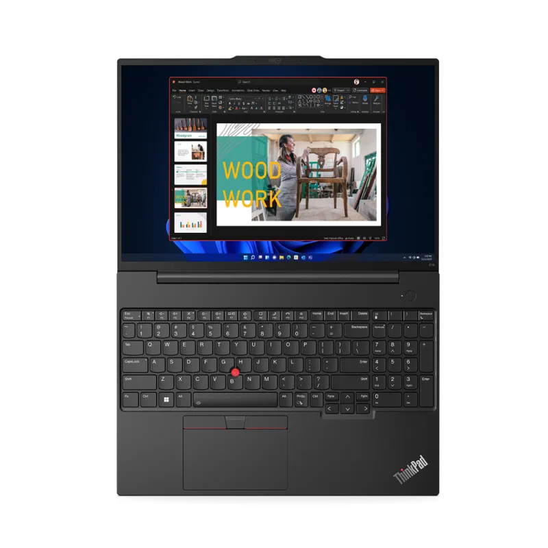 Laptop Biznesowy Lenovo ThinkPad E16 G1 / 21JTX006US / AMD Ryzen 5 / 16GB / SSD 512GB / WUXGA / Win11 Pro