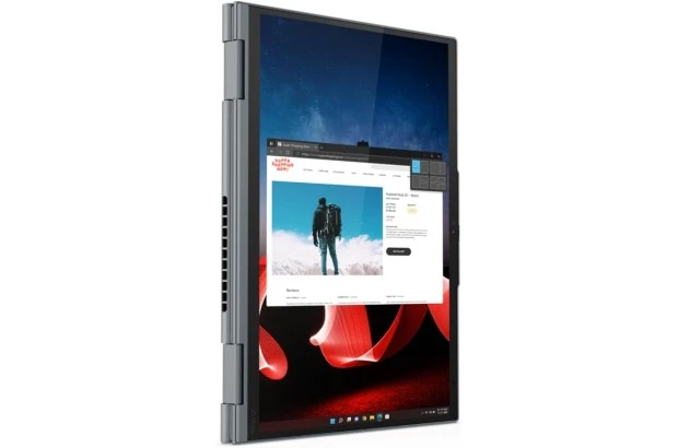 Laptop Biznesowy Lenovo ThinkPad X1 Yoga G6 / 20Y0X10800 / Intel i7-11 / 32GB / SSD 512GB / WUXGA / Dotyk / Win11 Pro