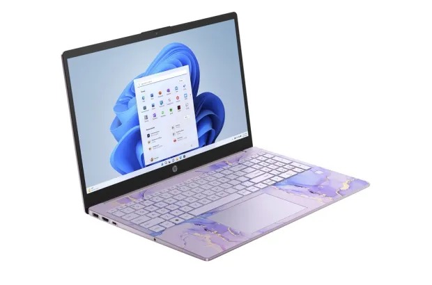 Laptop HP 15-fd0629ds / 8L1H3UA / Intel N100 / 16GB / UFS 128GB / Intel UHD / HD / Win 11 / Fioletowy