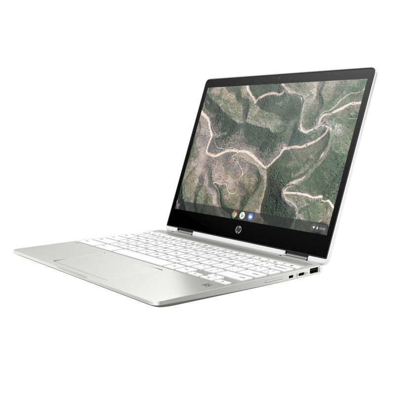 Laptop HP ChromeBook 12b-ca0010nd / 8AS81EA / Intel N4000 / 4GB / eMMC 64GB / Intel UHD / HD+ / Chrome OS / Biały