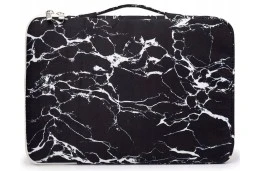Piękna Torba Etui na laptop 13'' Czarny Marmur...