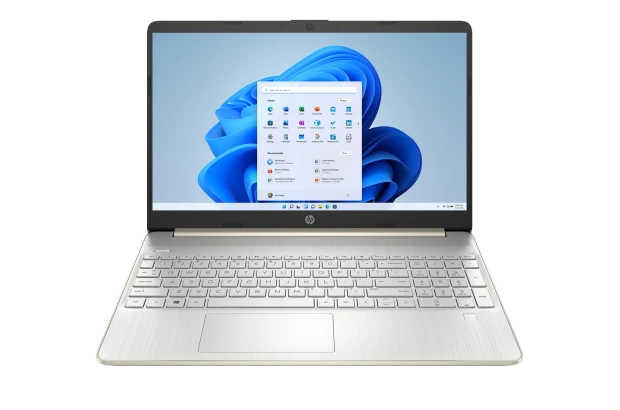 Laptop HP 15-dy2010ds / 3Z3V9UA / Intel Gold 7505 / 8GB / SSD 256GB / Intel UHD / HD / Win 11 / Złoty