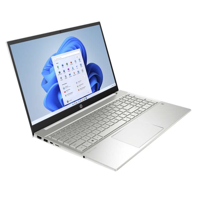 Laptop HP Pavilion 15-eg0124nw / 4H3K4EA / Intel Core i7 / 8GB /  SSD 512GB / NVIDIA MX450 / FullHD / Win 11 / Srebrny