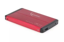 Gembird Kieszeń zewnętrzna HDD 2.5'' Sata USB 3.0 Red