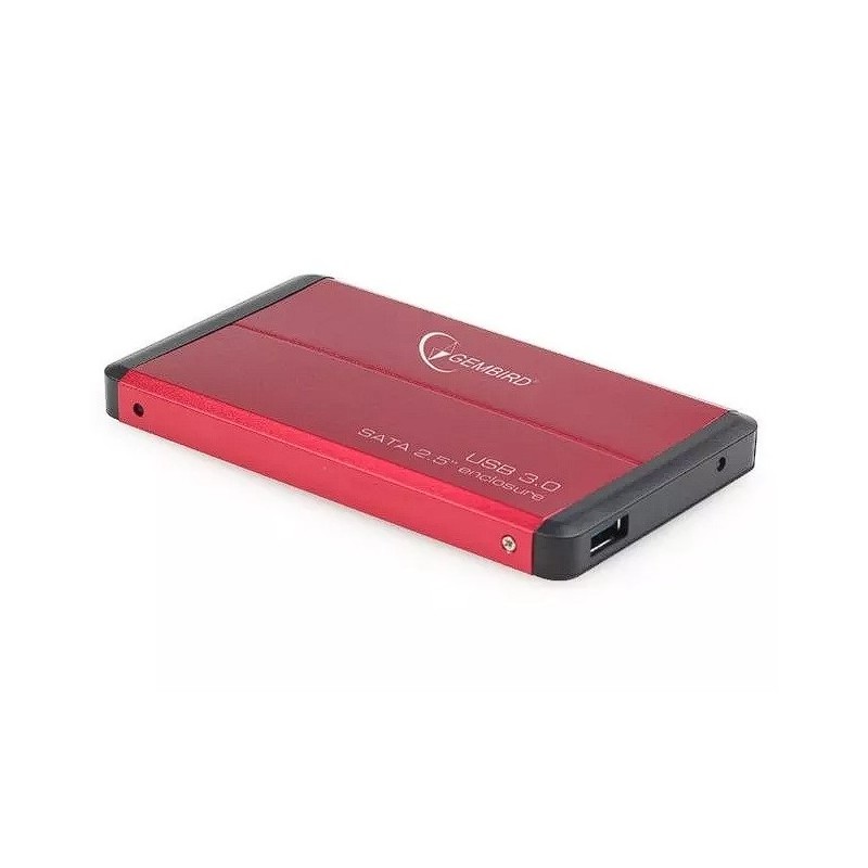 Gembird Kieszeń zewnętrzna HDD 2.5'' Sata USB 3.0 Red