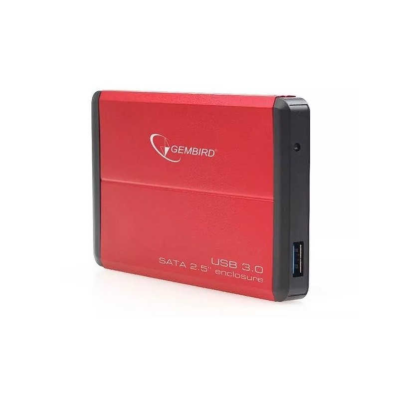 Gembird Kieszeń zewnętrzna HDD 2.5'' Sata USB 3.0 Red