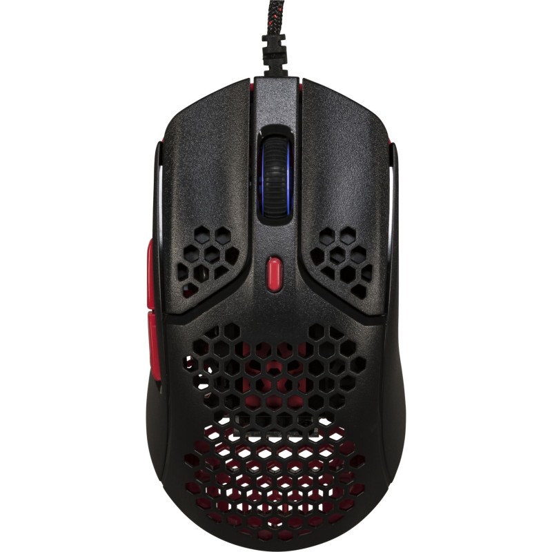 Mysz przewodowa HyperX Pulsefire Haste Gaming - czarno-czerwona (4P5E3AA)