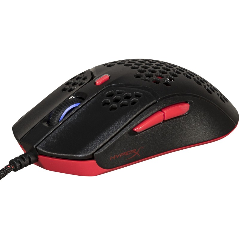 Mysz przewodowa HyperX Pulsefire Haste Gaming - czarno-czerwona (4P5E3AA)