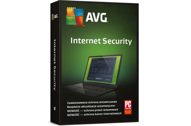 AVG INTERNET SECURITY - kompleksowa ochrona antywirusowa 3 stanowiska