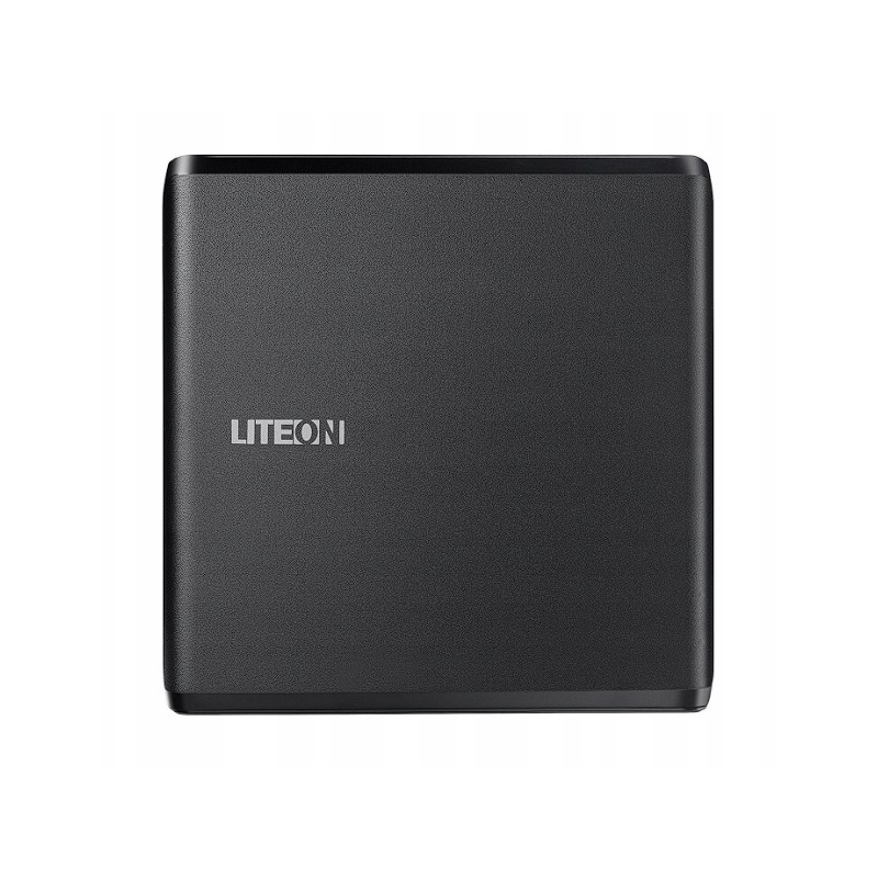 LiteOn Nagrywarka zewnętrzna ES1 Ultra-slim DVD USB czarna (ES1 Ultra-slim)