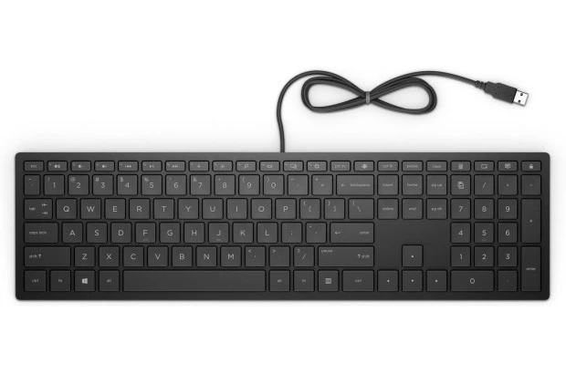 Klawiatura przewodowa HP Pavilion 300 czarna (4CE96AA)
