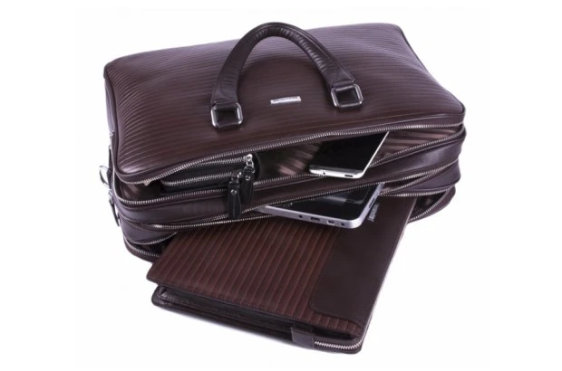 Teczka na laptop unisex Vip Collection BC 400 czarna