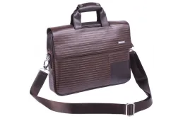 Teczka na laptop unisex Vip Collection BC 402 brązowa