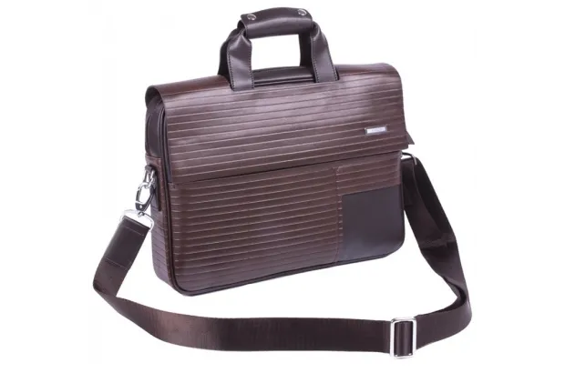 Teczka na laptop unisex Vip Collection BC 402 brązowa