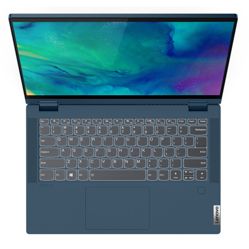 Laptop 2w1 Lenovo IdeaPad Flex 5 14ABR8 / 82XXX005US / AMD Ryzen 7 / 16GB / SSD 512GB / AMD Radeon / WUXGA / Win 11 / Niebieski