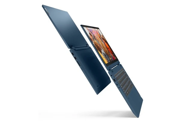 Laptop 2w1 Lenovo IdeaPad Flex 5 14ABR8 / 82XXX005US / AMD Ryzen 7 / 16GB / SSD 512GB / AMD Radeon / WUXGA / Win 11 / Niebieski