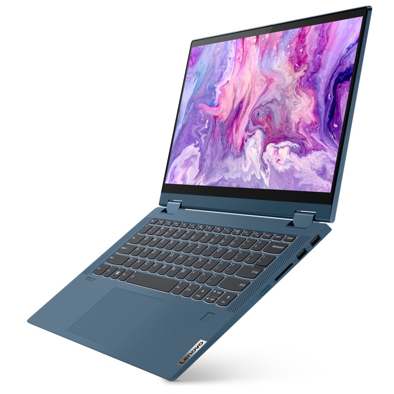 Laptop 2w1 Lenovo IdeaPad Flex 5 14ABR8 / 82XXX005US / AMD Ryzen 7 / 16GB / SSD 512GB / AMD Radeon / WUXGA / Win 11 / Niebieski