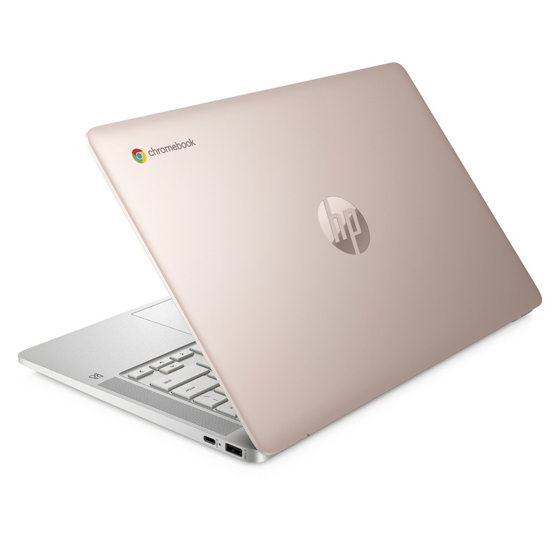 HP Chromebook 14a-na0702ds / 8T834UA / Intel N4120 / 4GB / eMMC 128 GB / Intel HD / HD / Chrome OS / Różowy