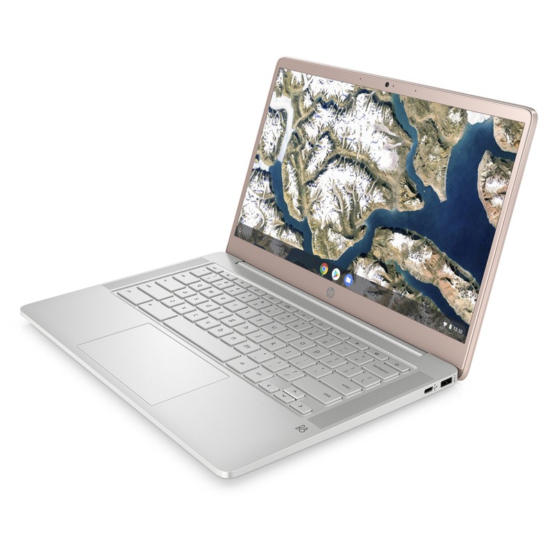 HP Chromebook 14a-na0702ds / 8T834UA / Intel N4120 / 4GB / eMMC 128 GB / Intel HD / HD / Chrome OS / Różowy