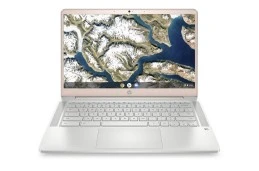 HP Chromebook 14a-na0702ds / 8T834UA / Intel N4120 / 4GB / eMMC 128 GB / Intel HD / HD / Chrome OS / Różowy