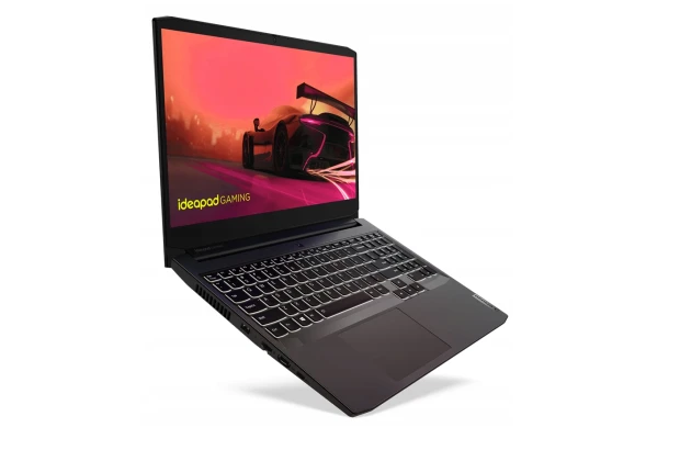 Laptop Lenovo IdeaPad Gaming 3 15ACH6 / 82K200C4UK / AMD Ryzen 5 / 8GB / SSD 512GB / Nvidia RTX 3060 / FullHD / Win 11 / Czarny
